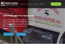 Tablet Screenshot of northfloridawatersystems.com